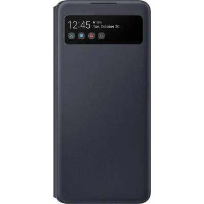 Coque SAMSUNG A42 5G View cover noir
