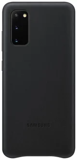 SAMSUNG Coque galaxy s20 en cuir ef-vg980lbegeu - noir