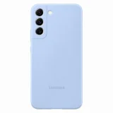 SAMSUNG Coque S22+ Silicone bleu