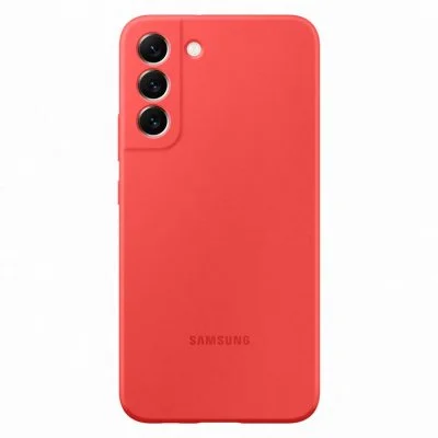 Coque SAMSUNG S22+ Silicone orange