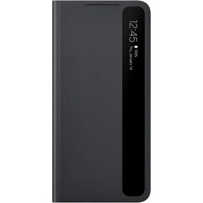Coque Samsung Samsung S21+ Clear View noir