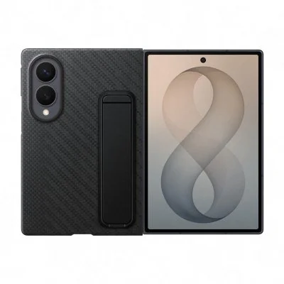 Coque Silicon Magnet Samsung Galaxy Z Fold 8 - Black