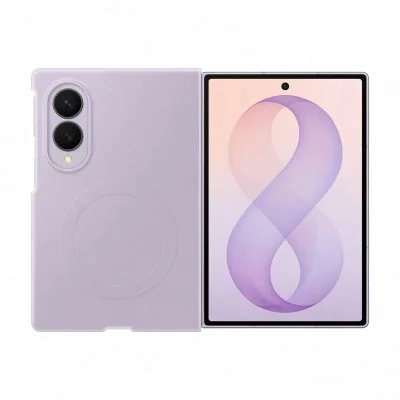 Coque Silicon Magnet Samsung Galaxy Z Fold 8 - Violet