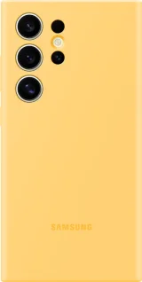 SAMSUNG Coque Silicone Jaune pour G S24 ULTRA - Neuf