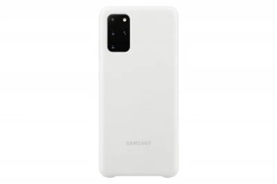 Coque Silicone pour Samsung Galaxy S20+ blanc