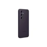 SAMSUNG Coque Silicone Violet Foncé pour G S24 - Neuf