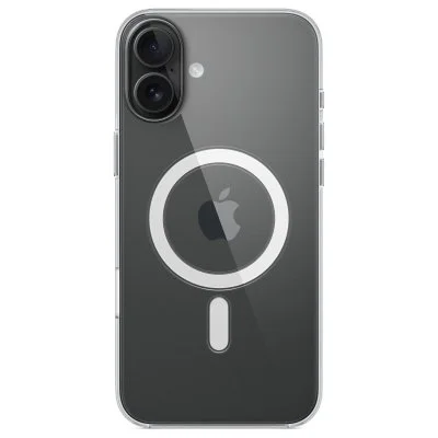 Coque transparente avec MagSafe pour iPhone 16 Plus