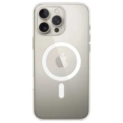Coque transparente avec MagSafe pour iPhone 16 Pro
