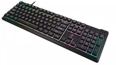 Corsair K55 CORE RGB clavier Jouer USB AZERTY Français Noir - Neuf