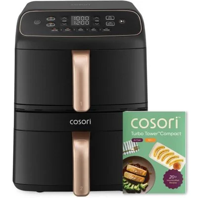 COSORI Turbo Tower Compact Chef Edition - Friteuse à tour de 8.6L