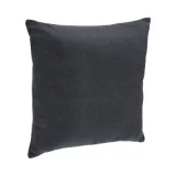 Coussin déhoussable en Coton Gris foncé 38 x 38 cm