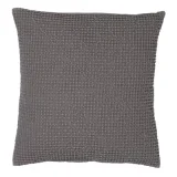 Coussin Maia Blanc 45x45 cm Gris Tourterelle