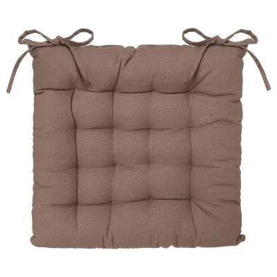 Coussin pour chaise de jardin Taupe 38 x 38 cm