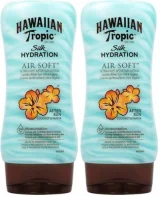 HAWAIIAN TROPIC Creme apres soleil ultra legere, parfum noix de coco et papaye
