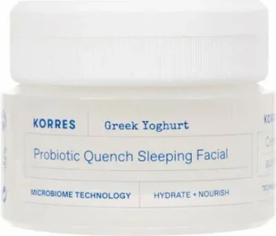 Crème de Nuit Nourrissante aux Probiotiques 40ml Yaourt Grec Korres