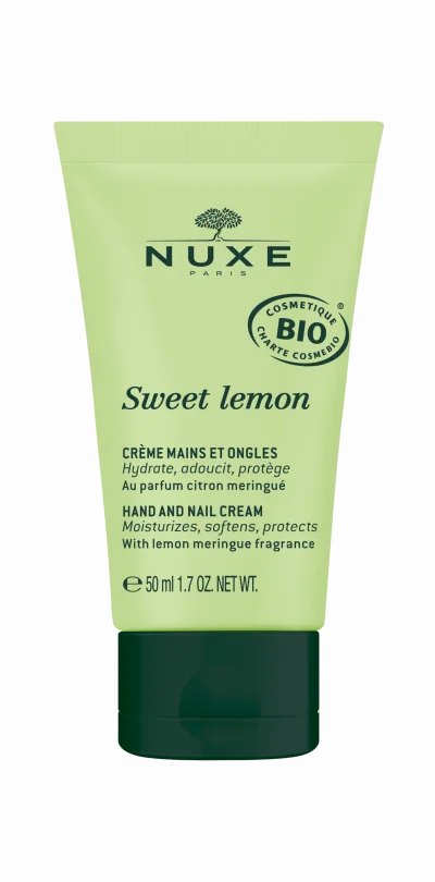 Crème Mains et Ongles Bio 50ml Sweet Lemon Nuxe