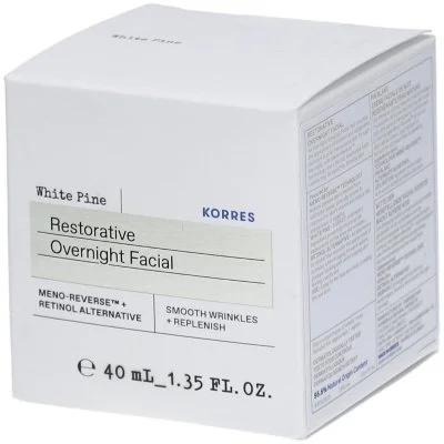 Crème Nuit Régénérante Post-Ménopause - Pin Blanc, Korres (40 ml)