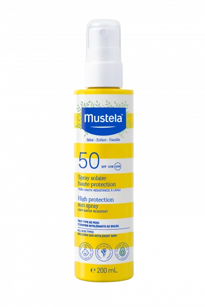 Crème Solaire pour Enfants en Spray Mustela Spf 50 200 ml