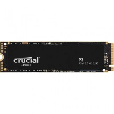 Crucial P3 Disque Dur SSD Interne 1To 3500Mo/s 3D NAND M.2 NVMe Noir