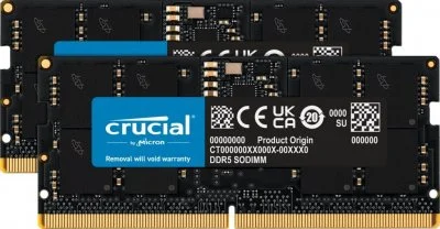Crucial SO-DIMM 32 Go 2 x 16 Go DDR5 4800 MHz CL40