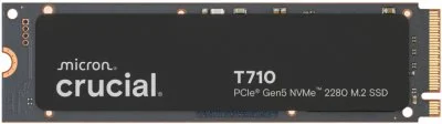 CRUCIAL - T710 - Disque dur SSD - 2 To avec dissipateur - PCIe Gen5 NVMe M.2