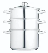 KITCHENCRAFT Cuit-Vapeur 3 Etages 20cm Steamer Kitchen Craft