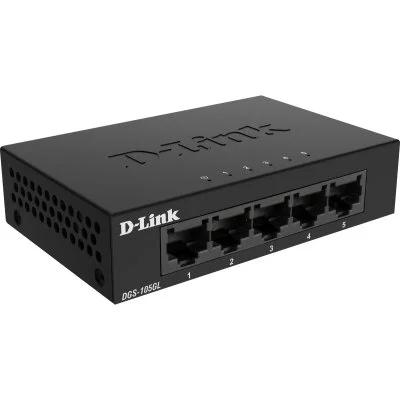 D-link Changer Dgs-105 5 Ports One Size Black
