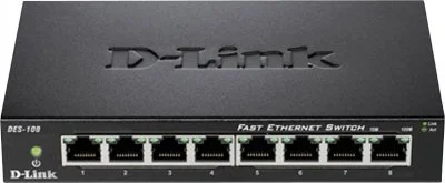 D-Link DES 108 - commutateur - 8 ports