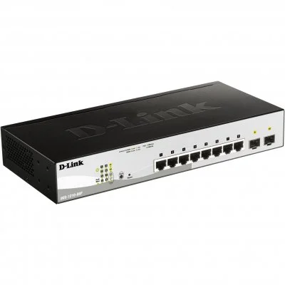 D-link dgs-1210-08p e switch 8xgb poe 2xsfp DGS-1210-08P/E