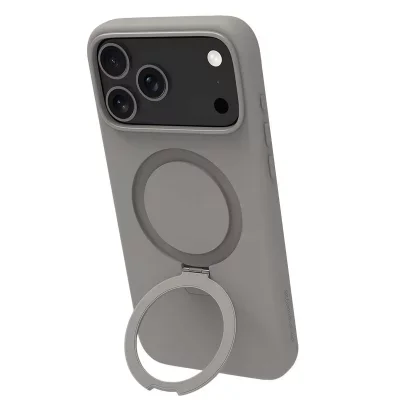 Dbramante1928 Roskilde Cover Grigia con Supporto per iPhone 17 Pro Max
