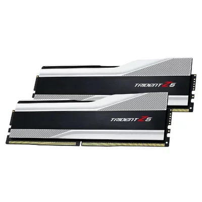 DDR5 G.Skill Trident Z5 Argent - 32 Go (2 x 16 Go) 6000 MHz - CAS 30