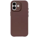 DECODED Coque en cuir MagSafe Apple iPhone 17 - Chocolate Brown