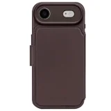 DECODED Portefeuille détachable 2 en 1 en cuir MagSafe Apple iPhone Air - Chocolate Brown
