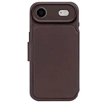 Decoded Portefeuille détachable 2 en 1 en cuir MagSafe Apple iPhone Air - Chocolate Brown