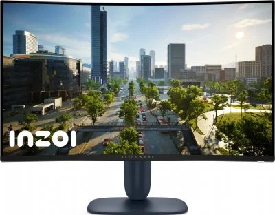 Dell 31.5"" Moniteur gaming incurvé