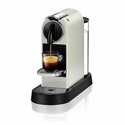 Delonghi Citiz EN 167.W - Cafetière à capsules Nespresso 1260 W Blanc