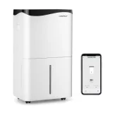 COSTWAY Déshumidificateur Portable 50L pour Pièces jusqu'à 100m²