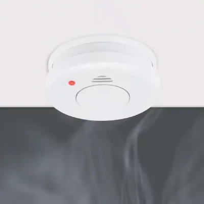Détecteur de fumée SMARTWARES 2 pièces - certifié tuv rm250/2, 5 ans
