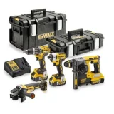 DEWALT - Kit 4 outils à batterie 18V 5Ah Li-Ion Brushless - DCK422P3