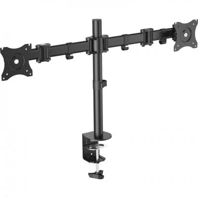 Digitus Universal Dual Monitor Stand With Clamp Mount Noir Max 16 kg