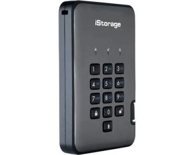 DiskAshur PRO2 2000 Go Noir, Graphite - Istorage