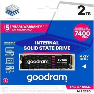 Disque dur goodram px700 ssd ssdpr-px700-02t-80 2 tb ssd