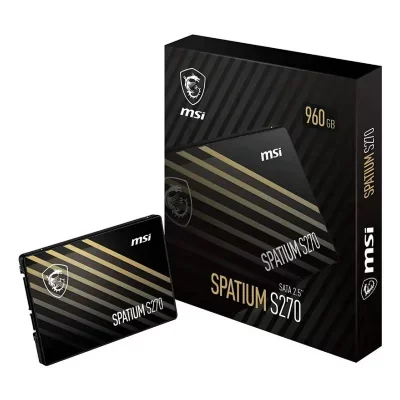 Disque dur msi spatium m260 interne ssd 960 gb S270 SATA 2.5 960GB