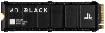 Disque SSD Interne WD-BLACK SN850P WDBBYW0020 NVMe M.2 PCIe 4.0 2 To SSD pour PS5 Noir et blanc