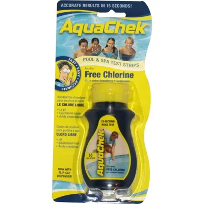 Divers - Testeur de chlore 4 en 1 Aquachek de piscine
