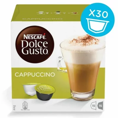 Dolce Gusto Nescafé Big Pack Cappuccino pour Dolce Gusto. 30 Capsules