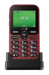 DORO Leva E10 6,1 cm (2.4"") 118,9 g Rouge Téléphone pour seniors