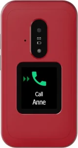 DORO Leva E30 7,11 cm (2.8"") 142,7 g Rouge, Blanc Téléphone numérique