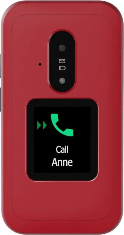 Doro Leva E30 7,11 cm (2.8"") 142,7 g Rouge, Blanc Téléphone numérique