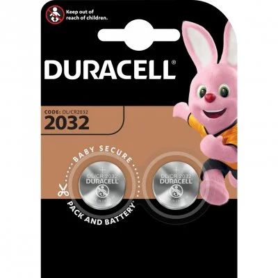 Duracell Blister 2 piles Lithium Cr2032